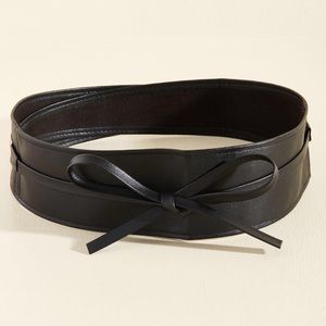 modcloth sasha samba belt in black